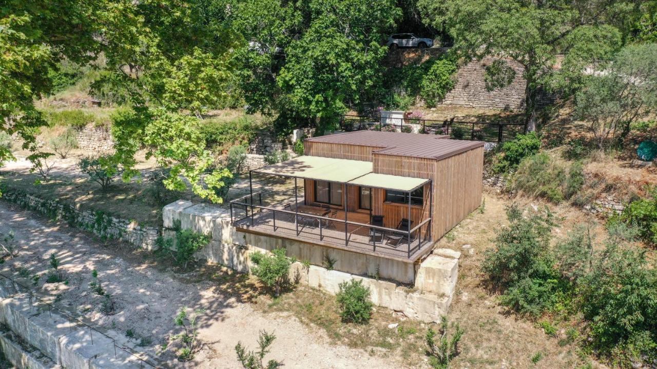 Les Cabanes De La Fontaine Лакост Екстериор снимка